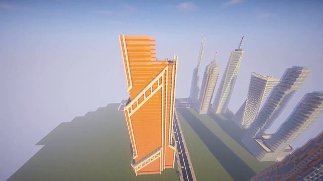 Строим Меркурий Сити в Minecraft! | Time Lapse смотреть онлайн