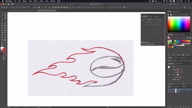 Создаем логотип в Illustrator смотреть онлайн