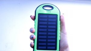 Power Bank на солнечных батареях  обзор