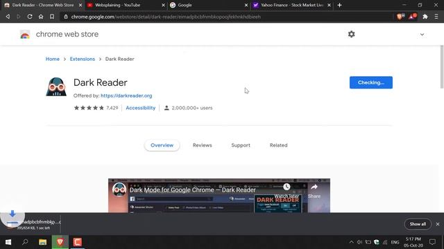 How To Enable Dark Mode For Every Website with Dark Reader Extension смотреть онлайн