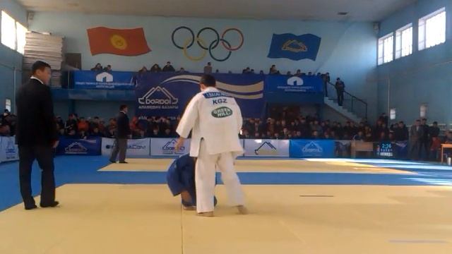 Дзюдо. Чемпионат. Спорт. Абдрасулов Бектур и Баялинов Ислам смотреть онлайн