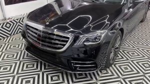 Новинка Рестайлинг Тюнинг Mercedes W222 Переделка установка и Покраска комплекта в СПб