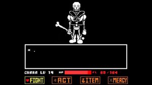 Undertale: REVENGE - The Unseen Ending  (Revenge Papyrus) Phase 1,2 and 3 (phase 3 incomplete)