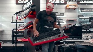 Roland AX-Edge Keytar Synthesizer Jam  ( Demo Video)