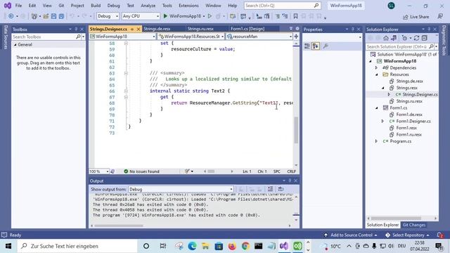 Локализация приложения c#. Стандартный и нестандартный способы. смотреть онлайн