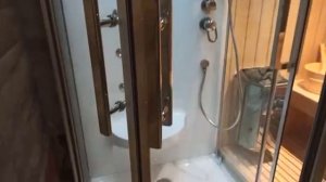 Сауна с душевой кабиной и хаммам Frank F901 от BroilClub