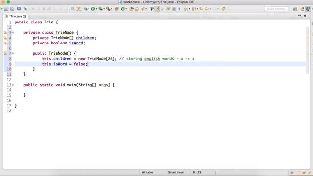 How to implement Trie in Java ? | Implementation смотреть онлайн
