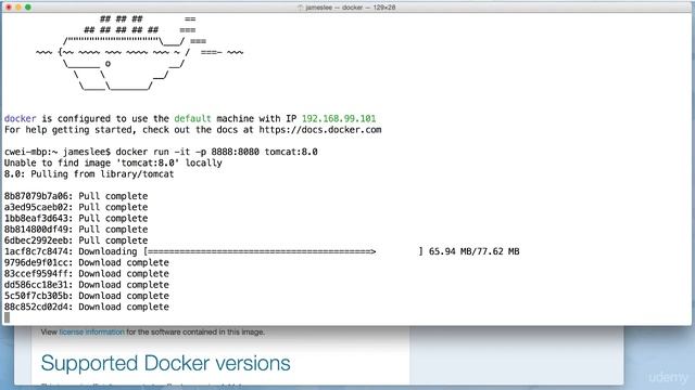 010 Docker Port Mapping and Docker Logs Command смотреть онлайн