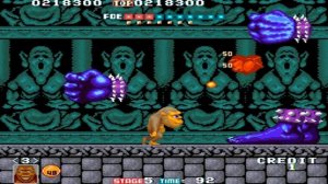 Toki All Bosses (No Damage With Ending) Arcade