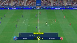 FIFA 22 PS5 | PSG Vs  AS Monaco | Ligue 1 2022/23 | 4k Gameplay