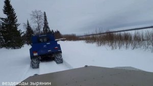 вездеходы Зырянин. Эвакуация подбитого Странника.