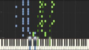 Undertale | Hopes and Dreams | Synthesia Piano Tutorial