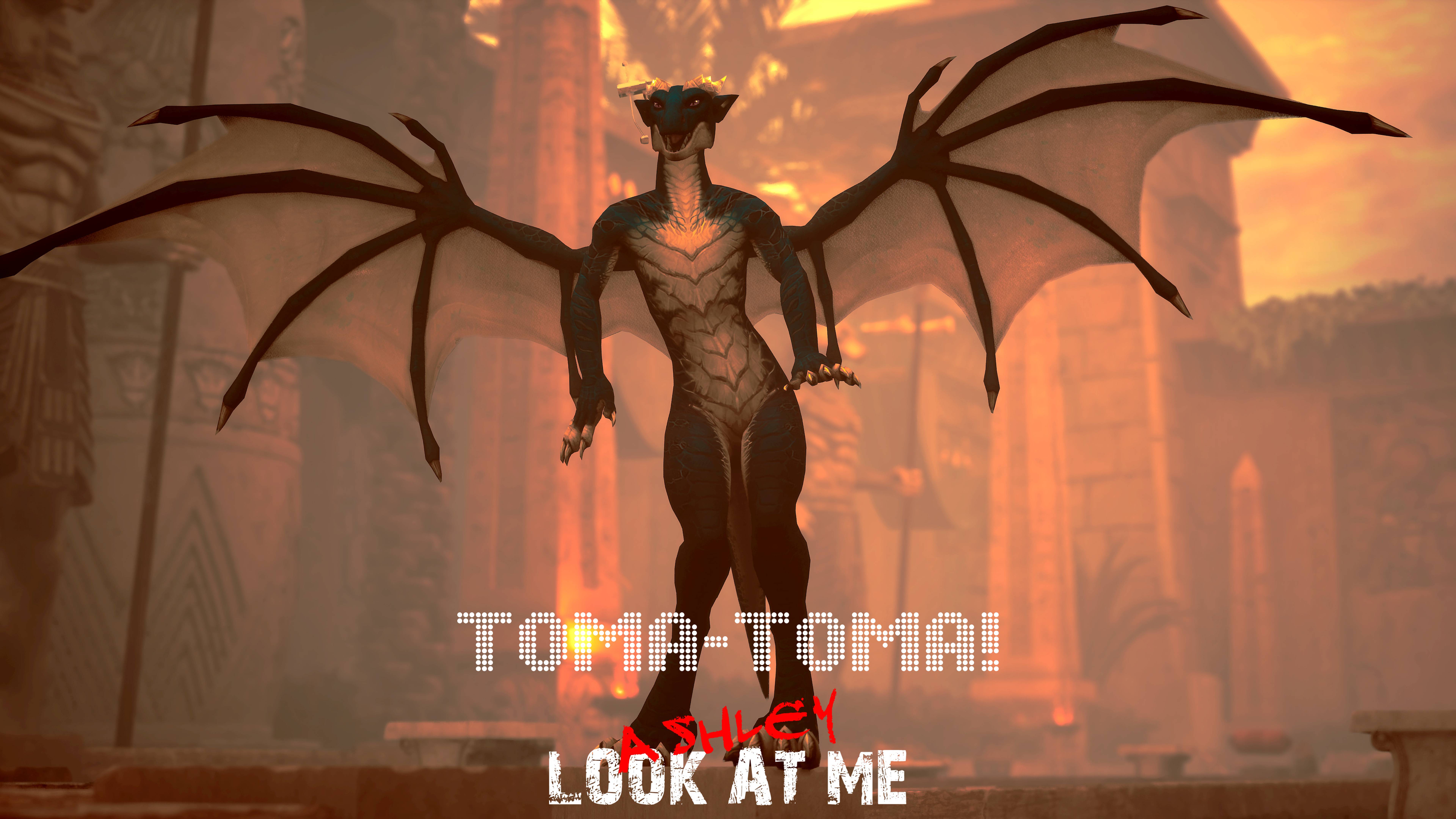 Ashley Look At Me (Toma Toma) 🐲 (Animation Meme)