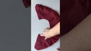 Стеганная детская куртка с воротником, процесс пошива отложного воротника.