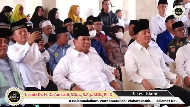 CERAMAH KOCAK ‼️ GASPOLL DI DEPAN PAK PRABOWO , BIKIN JAMAAH NGAKAK ..| Ustadz  Das'ad Latif смотреть онлайн