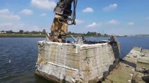 Демонтаж опоры ЛЭП