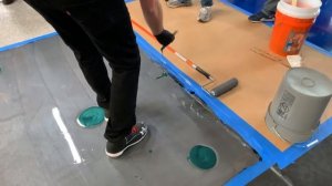 Designer Epoxy Floor Installation That You Can Do Yourself