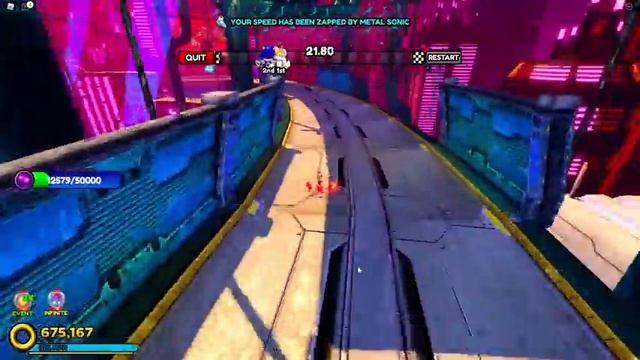 I UNLOCKED New METAL SONIC SKIN in Sonic Speed Simulator! (Roblox) смотреть онлайн