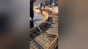 Заливка бетона под 1000 РВС