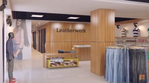 Дизайн интерьера магазина одежды Leatherwerk, 125 кв.м