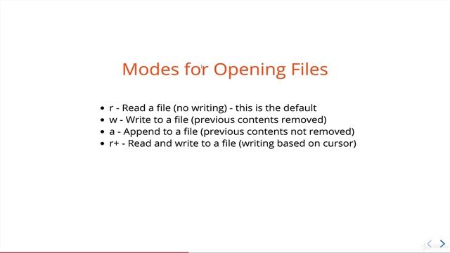 File Modes in Python 3 Coding for Kids Python: Learn to Code with 50 Awesome Games and Activities