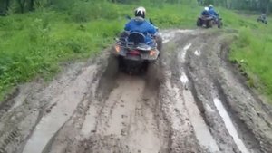 Катаемся с детьми на квадриках CF Moto X5 #gazuiclub