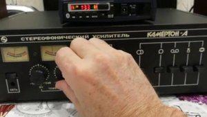 Стереофонический усилитель Камертон-А с акустикой 6АС-2