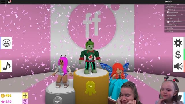 ПОКАЗ МОД В РОБЛОКС/ НОВАЯ СЕРИЯ/ ВЫБИРАЕМ ОБРАЗЫ Милана против Лики roblox fashion famous смотреть онлайн