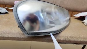 Полировка фар китайским чайником