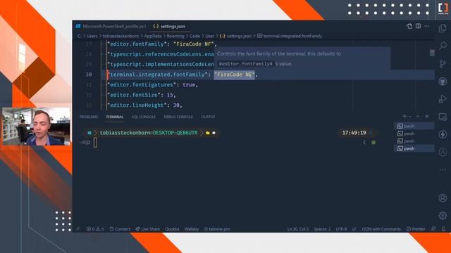 Beautify your Windows PowerShell in Visual Studio Code смотреть онлайн