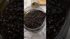 Как сделать чёрную икру из семян ЧИА. Очень вкусная и полезная...