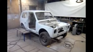 ВАЗ 21213 Ремонт и покраска кузова