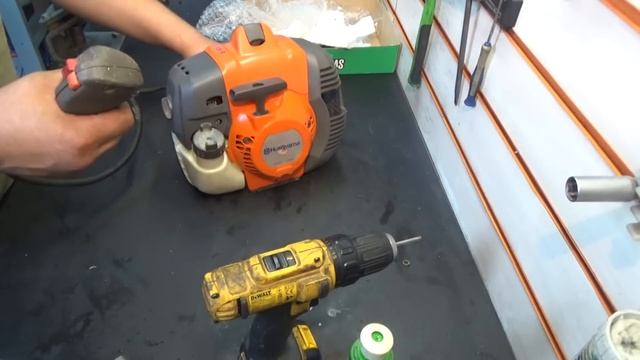 На ремонте косы от Husqvarn-Ы смотреть онлайн