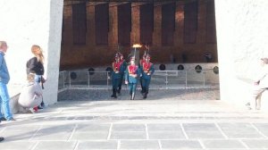 Смена Почётного Караула на Мамаевом Кургане Волгоград Сталинград 16 мая 2022 года, 4k, 2