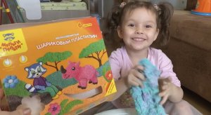 Обзор детских игрушек // Антистресс для детей. Песочница дома. Кинетический песок