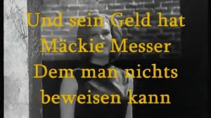 Hildegard Knef - Meckie Messer (1963) (karaoke)