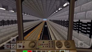 MTPack 5.0|Ёжикбург 5.0| поездка на 2 линии| метро в майнкрафт пе!|