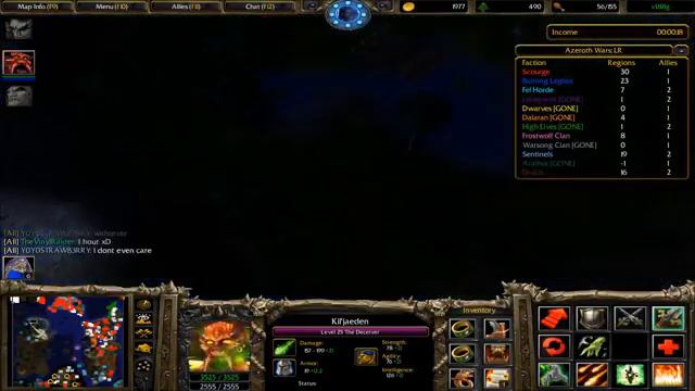 Warcraft 3: Azeroth Wars Livecast! Legion 3/3