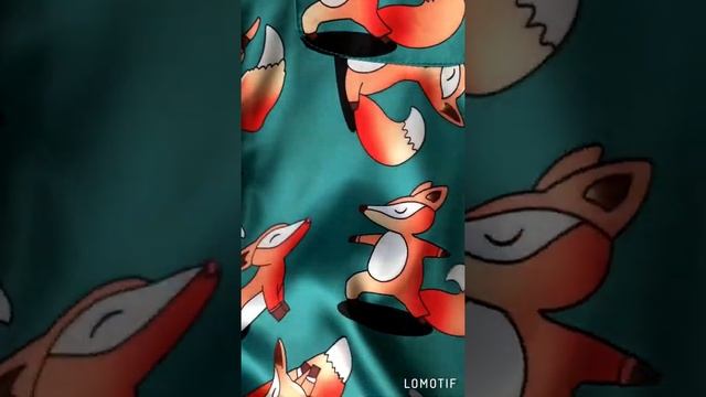 Пижама женская с брюками "Лисички" смотреть онлайн