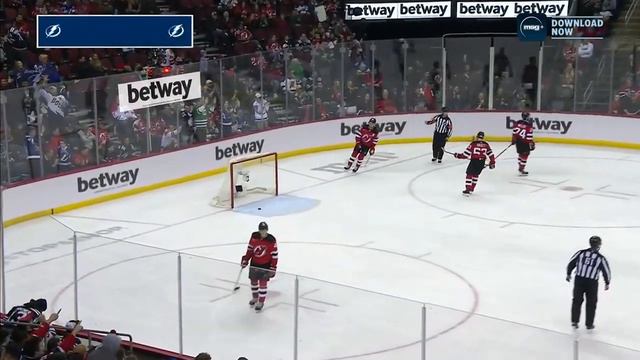 Nikita Kucherov's empty net goal vs Devils (25 feb 2024) смотреть онлайн