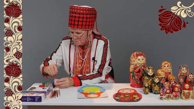 Роспись русской матрешки :) смотреть онлайн