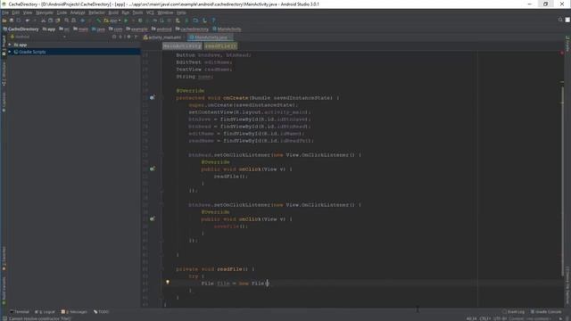 Android DataStorage Tutorial 60 - Cache Directory