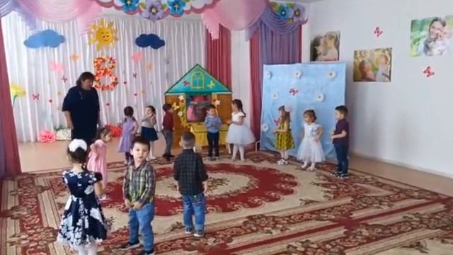 Утренник, посвящённый Международному женскому дню 8 марта 2023 г. Младшая группа "Лучики" смотреть онлайн