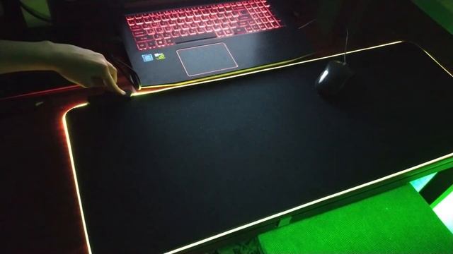 КОВРИК С ПОДСВЕТКОЙ за 500₽! Игровой ковер для мыши - обзор!/RGB КОВРИК ДЛЯ МЫШКИ/ЖеКоНя