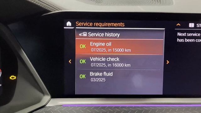 BMW G-series, X6 (G06) Сброс сервисных интервалов и запись истории в сервисную книгу. смотреть онлайн