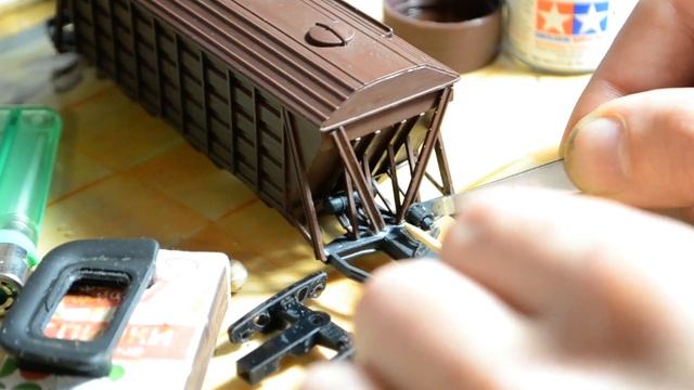 Как я собирал хоппер-зерновоз. (1:87 НО) смотреть онлайн