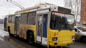 Кемерово, троллейбус БТЗ-52761Т № 64