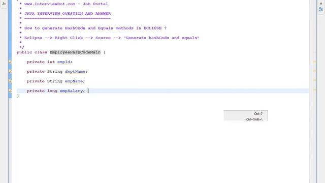 HOW TO GENERATE HASHCODE EQUALS IN ECLIPSE смотреть онлайн