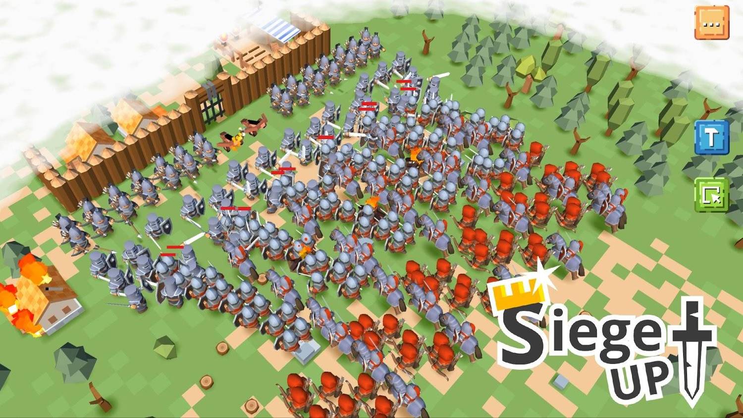 разгромил империю рыжика и сириуса в Siege Up! Demo смотреть онлайн