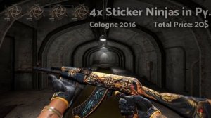 BEST AK-47 LEGION OF ANUBIS STICKER COMBINATIONS! CS2 2023